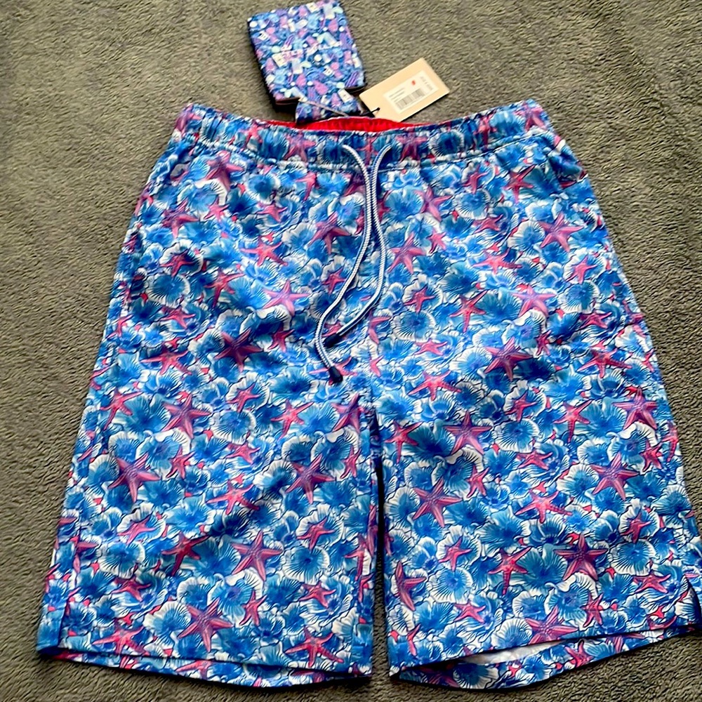 Peter Millar star fish bathing suit, size M